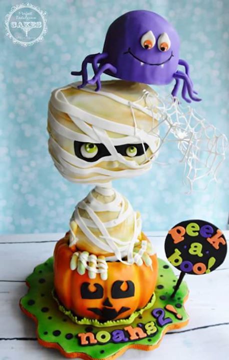 gateaux halloween,gateau enfant,idée dessert enfant,gateau 3d