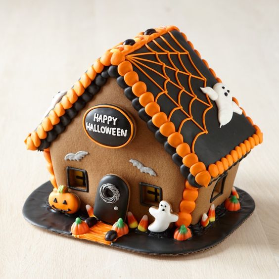 gateaux halloween,gateau enfant,idée dessert enfant,gateau 3d