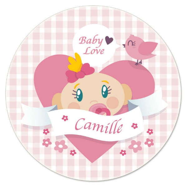 Plaque de porte Baby Love