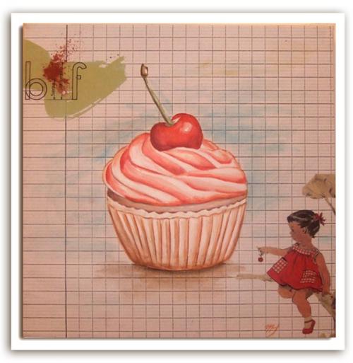 Cherry Cupcake