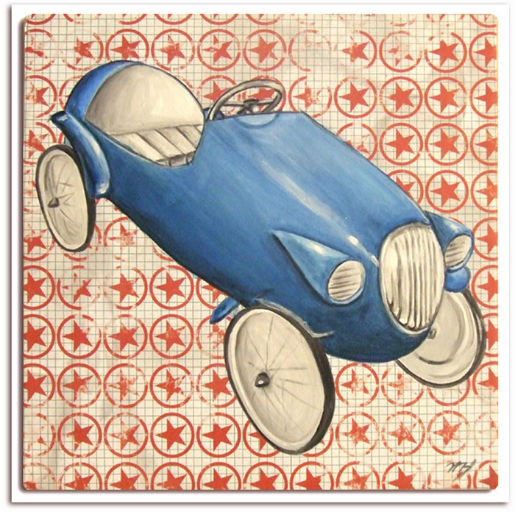 Voiture Vintage Bleu